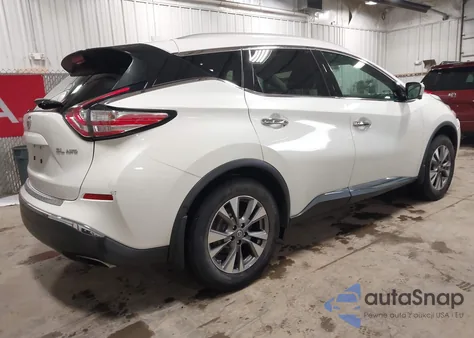 2017 Nissan Murano Sl z USA, uszkodzony, nr VIN 5N1AZ2MH9HN106799
